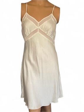 Vintage Neiman Marcus 100% Silk Slip Dress Size L